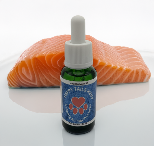 CBD Isolate Calming Tincture - Salmon Flavor